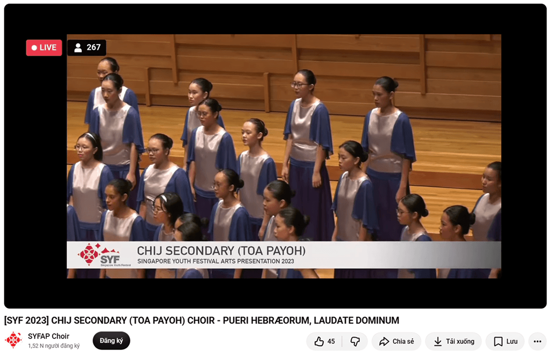 Distinction | Singapore Youth Festival 2023