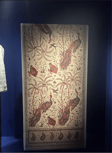 Java batiks with Indian influences