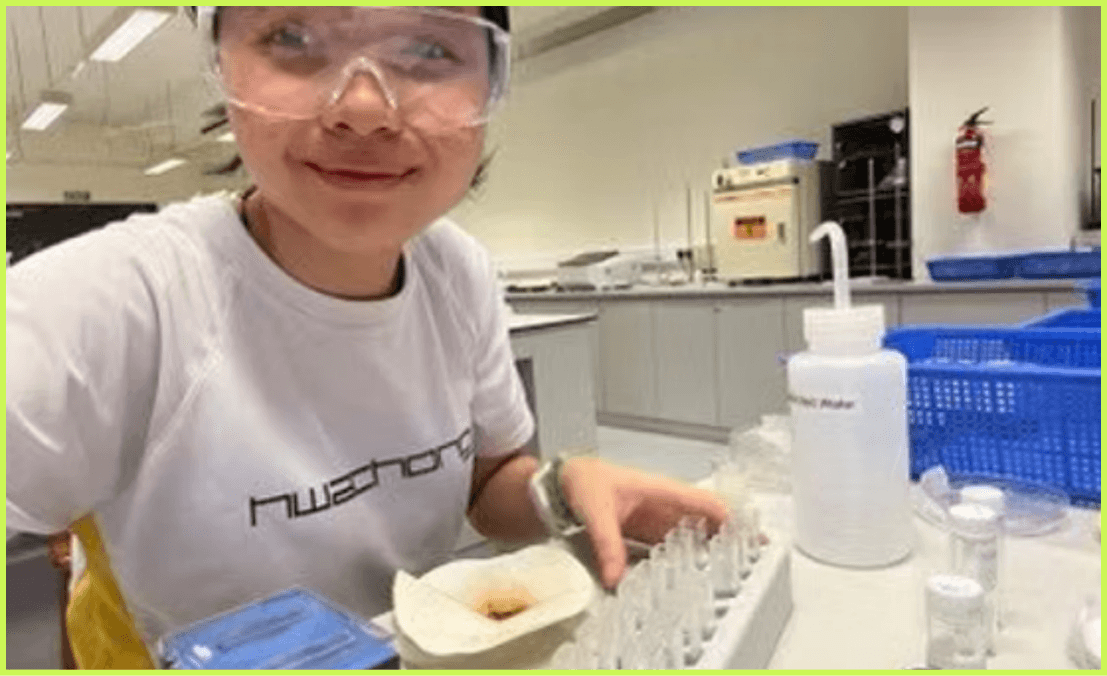 Me preparing solutions for UV-Vis
Spectroscopy