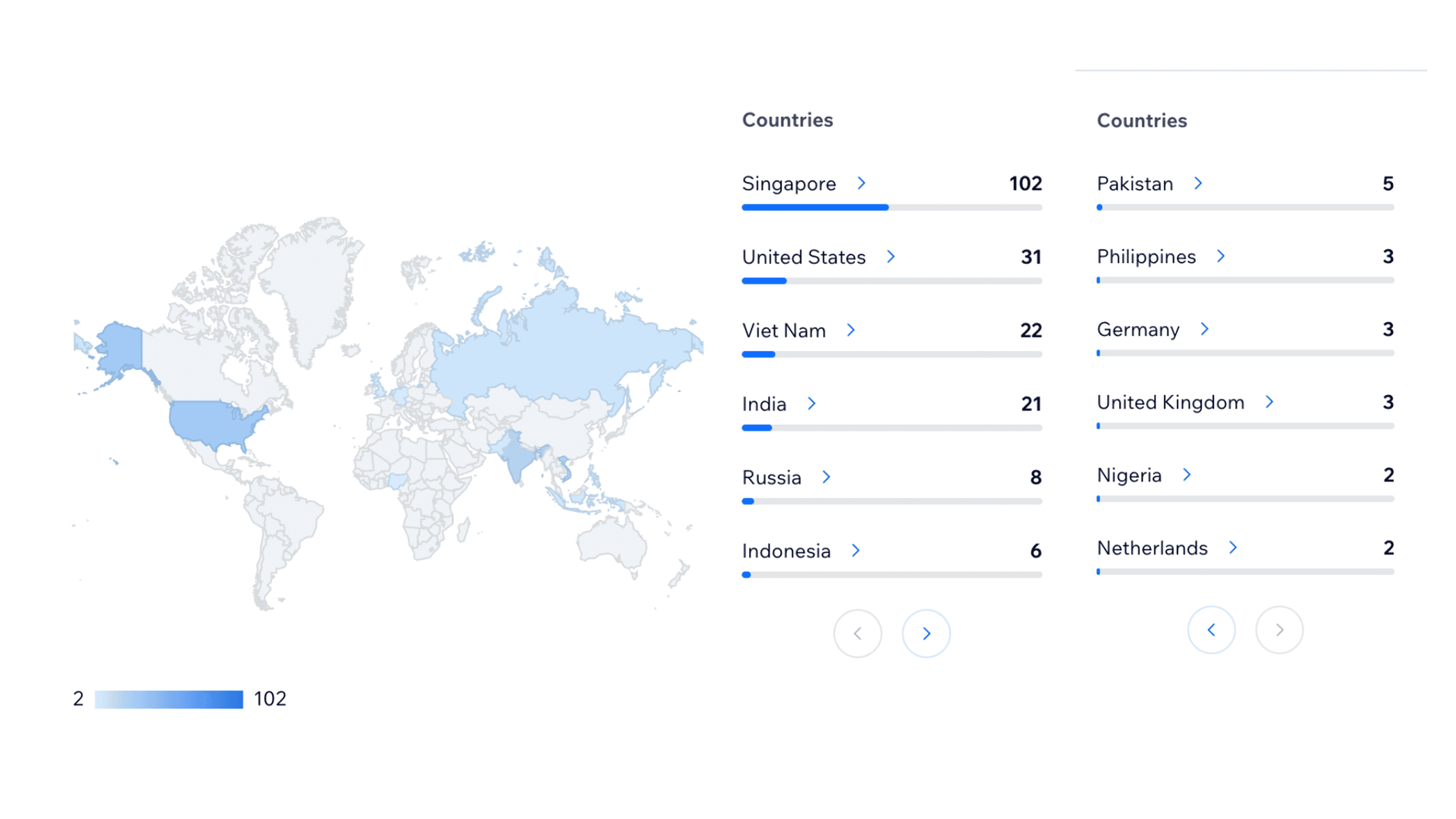 Heal Health Global Reach Map